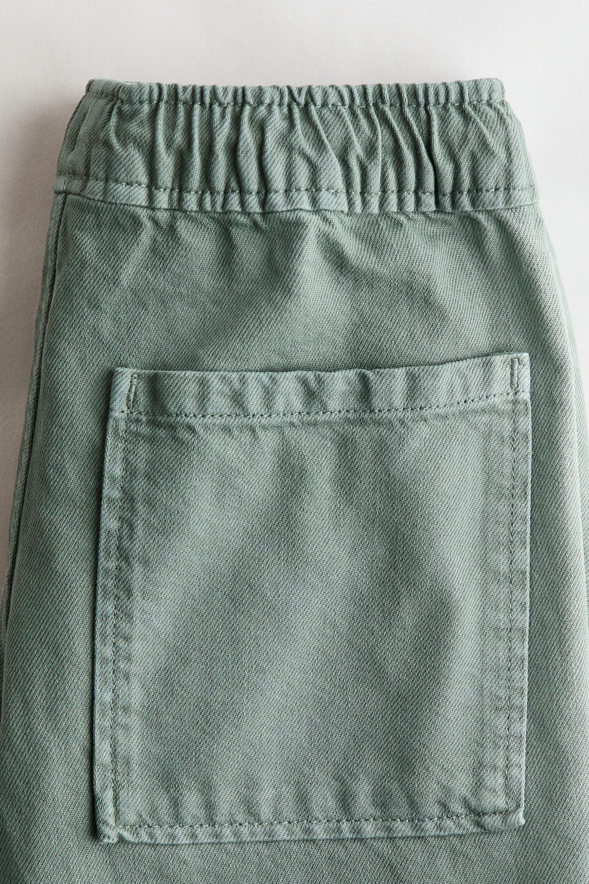 Pantalon jogger en twill de coton H&M