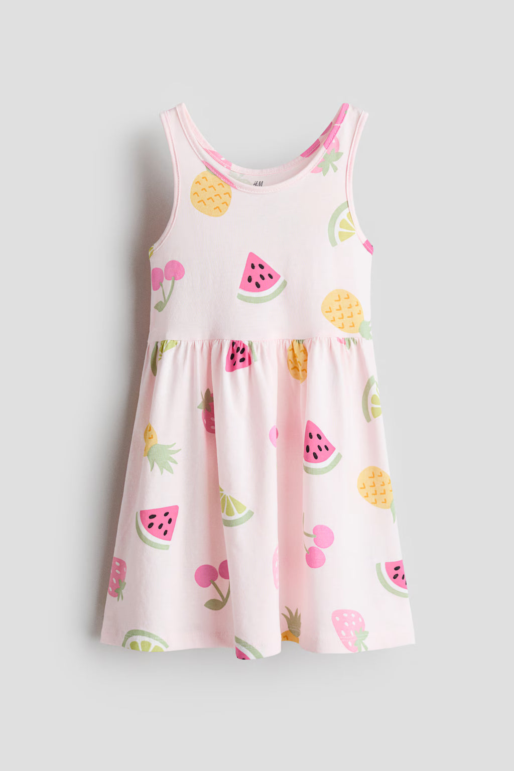Robe en coton à motif fruits H&M