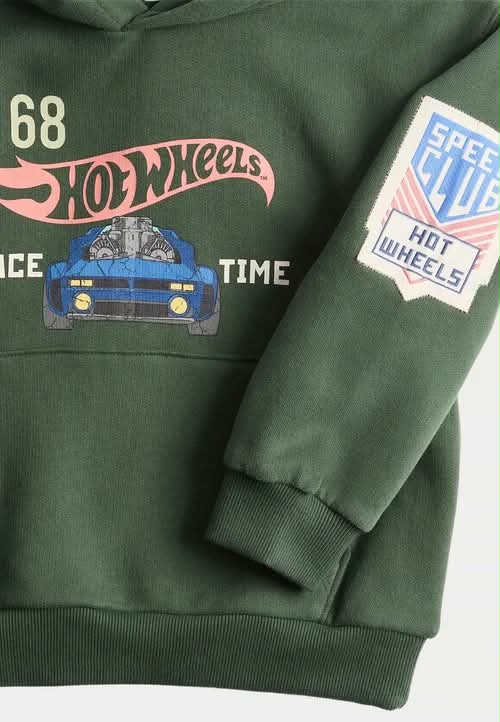 Sweat en coton à capuche et motif Hot Wheels™ M&S