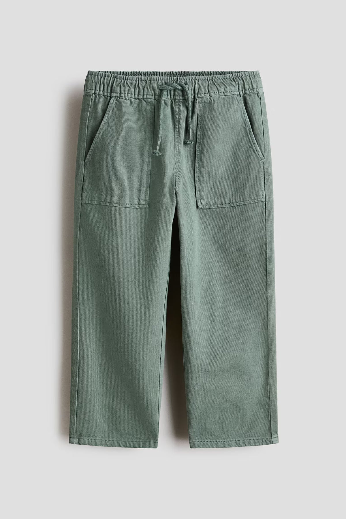 Pantalon jogger en twill de coton H&M