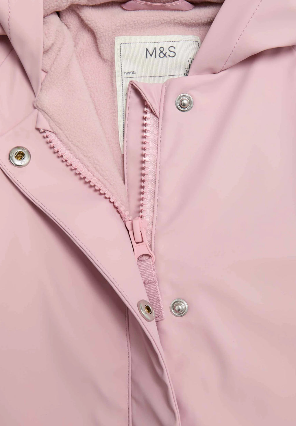 Combinaison de pluie rose M&S